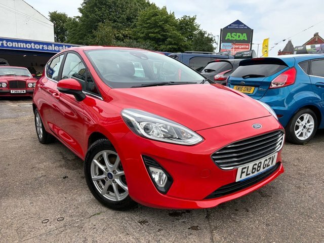 Ford Fiesta 1.0T Ecoboost Gpf Zetec Hatchback Red