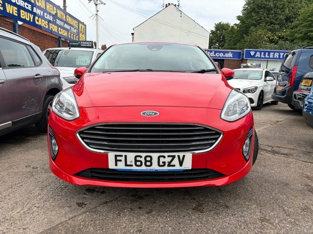 Ford Fiesta 1.0T Ecoboost Gpf Zetec Hatchback FL68GZV Red #2