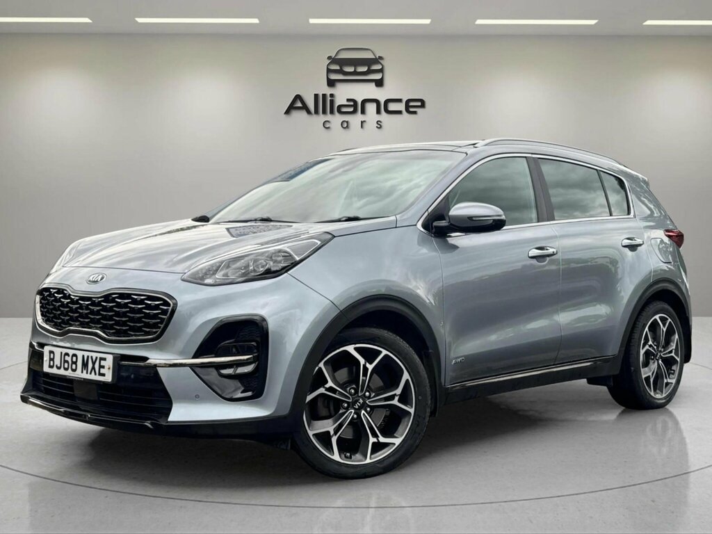 Kia Sportage 1.6 T-gdi Gt-line S Dct Awd Euro 6 Ss Silver