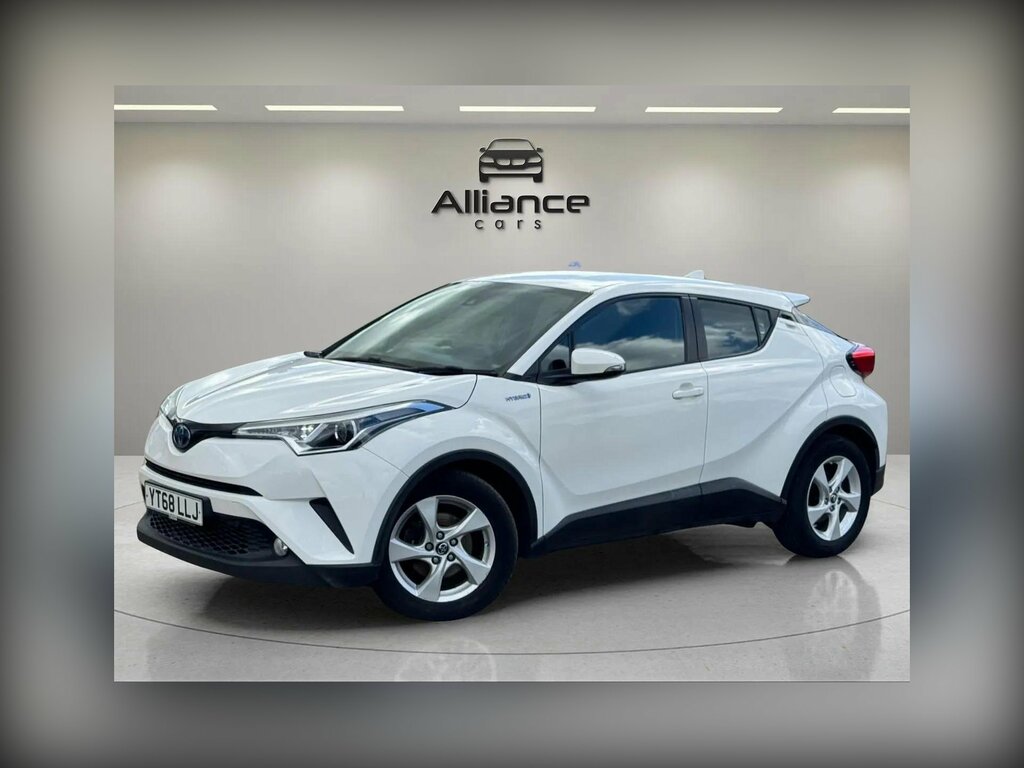 Toyota C-Hr 1.8 Vvt-h Icon Cvt Euro 6 Ss White