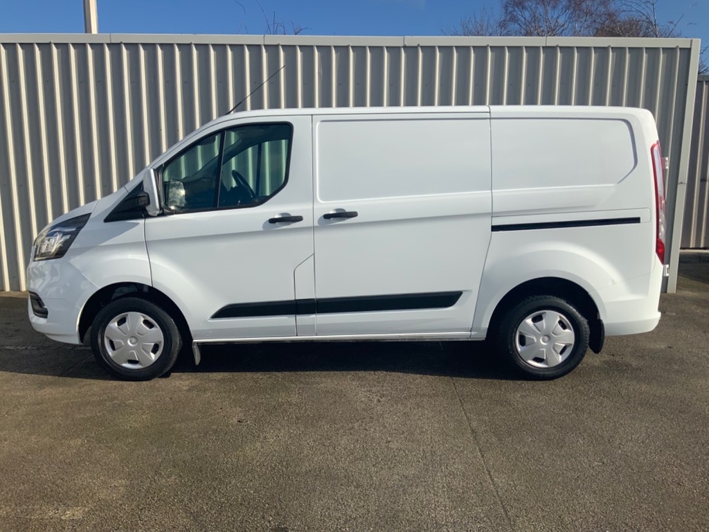 Ford Transit Custom 280 2.0 130 L1h1 Swb Trend A C Euro 6 No BU19KGZ White #4