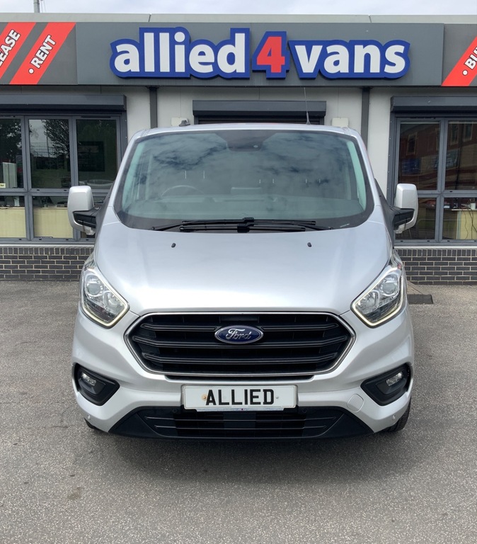 Ford Transit Custom 320 2.0 Ebl 130 Bhp L2 Long Limited Crewcab 6 Seat LC72BYX Silver #2