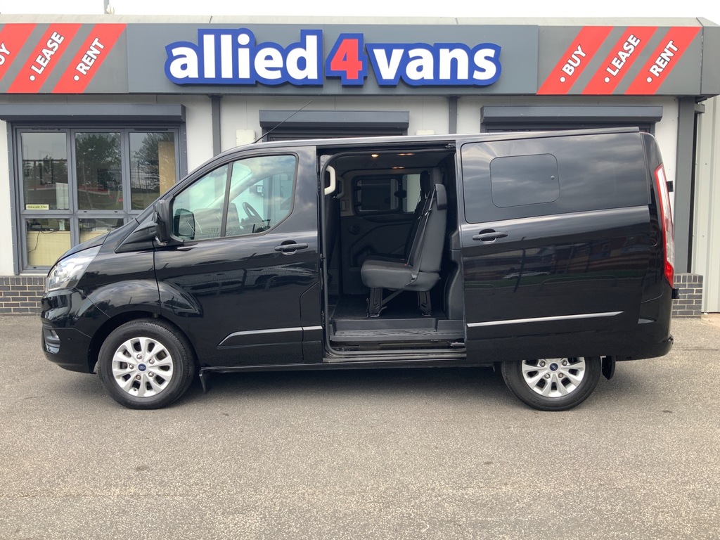 Ford Transit Custom 320 2.0 170 Bhp Limited Dciv Ecoblue HN72LVE Black #4
