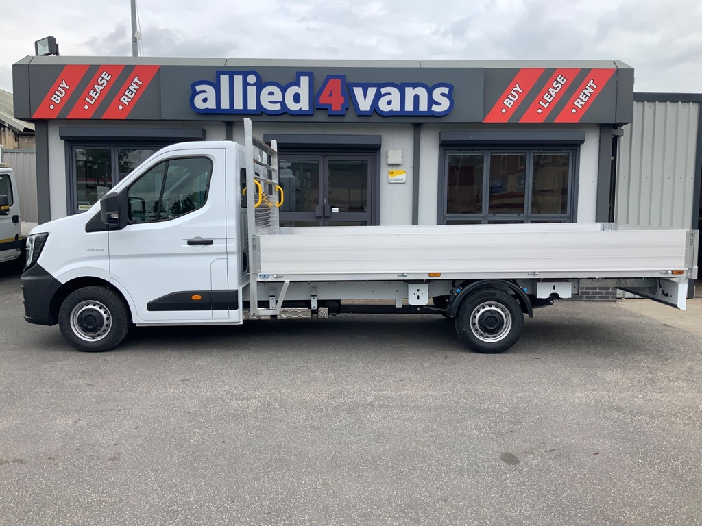 Renault Master 2.0 Blue Dci 150 Bhp Advance 4.65 Metre Alloy Drop FX26BNO White #4