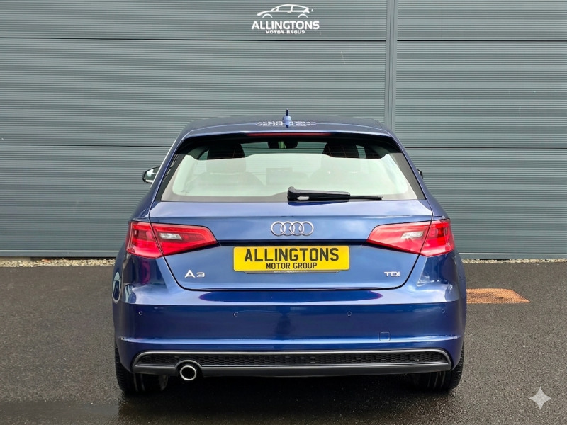 Audi A3 1.6 Tdi 110 S Line Nav - 2016 16 Blue #6