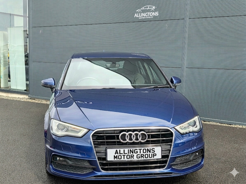 Audi A3 1.6 Tdi 110 S Line Nav - 2016 16 Blue #3