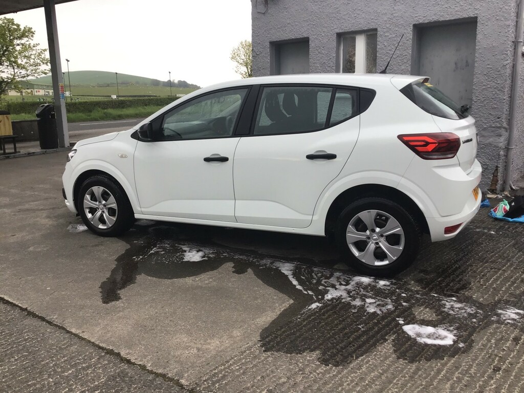 Dacia Sandero Hatchback 1.0 Essential Tce 90 2021 White #5