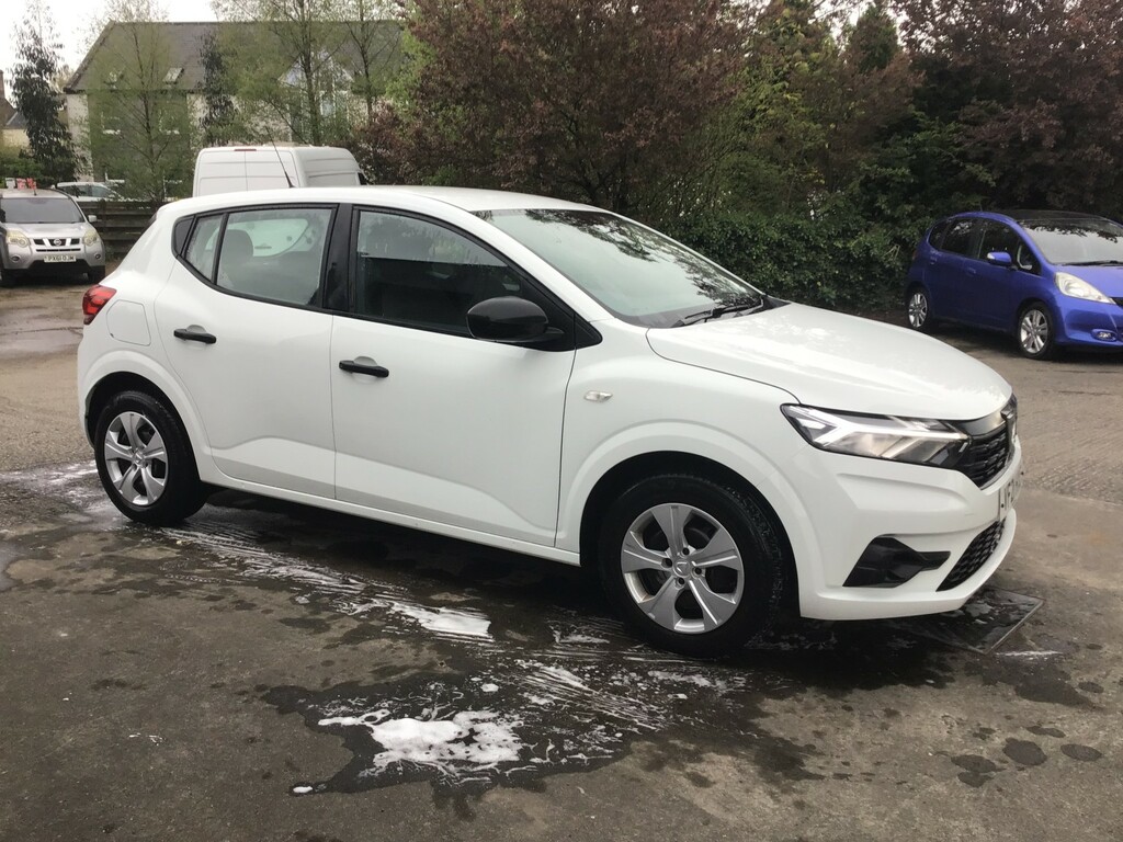 Dacia Sandero Hatchback 1.0 Essential Tce 90 2021 White #2