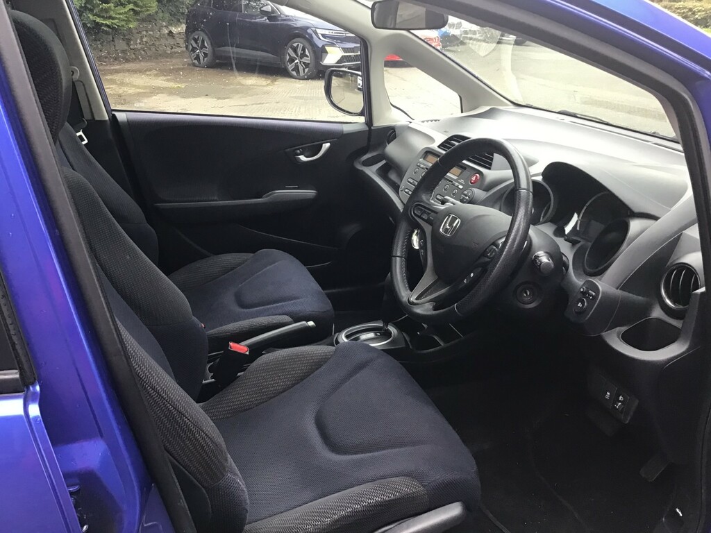 Honda Jazz Hatchback 1.4 I-vtec Ex 2012 MK12OJM Blue #5