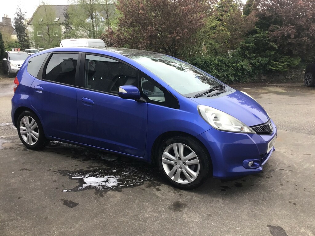 Honda Jazz Hatchback 1.4 I-vtec Ex 2012 MK12OJM Blue #2