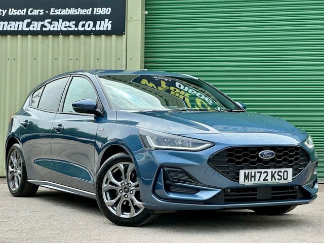 Ford Focus 1.0T Ecoboost St-line Hatchback Blue