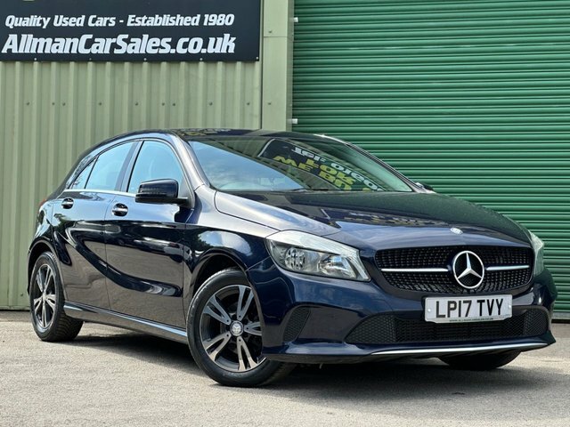 Mercedes-Benz A Class 1.5 A180d Se Hatchback 7G-dct Euro 6 S Blue