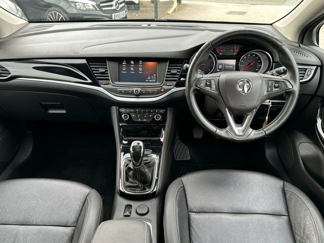 Vauxhall Astra 1.4I Turbo Elite Hatchback Euro SK67CVG Grey #3