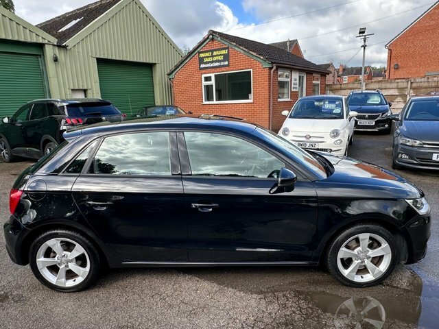 Audi A1 1.4 Tfsi Sport Sportback Euro 6 BF66ZZE Black #5