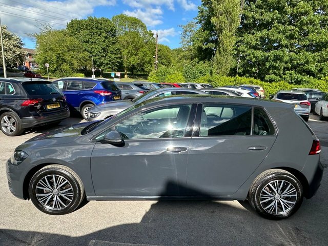 Volkswagen Golf 1.6 Tdi Bluemotion Tech Se Nav Hatchback Diese OY17KCF Grey #5