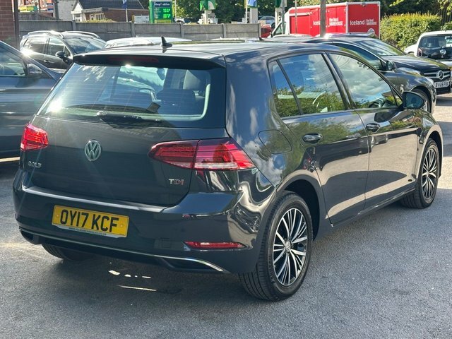Volkswagen Golf 1.6 Tdi Bluemotion Tech Se Nav Hatchback Diese OY17KCF Grey #4
