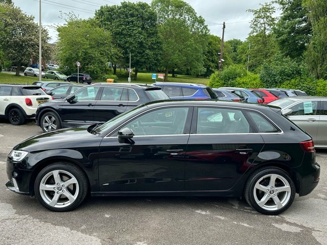 Audi A3 1.0 Tfsi Sport Sportback Euro 6 YD67UXG Black #6