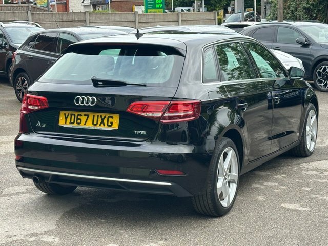 Audi A3 1.0 Tfsi Sport Sportback Euro 6 YD67UXG Black #4