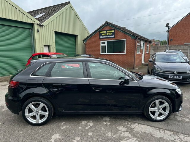 Audi A3 1.0 Tfsi Sport Sportback Euro 6 YD67UXG Black #5