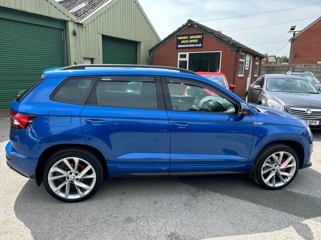 Skoda Karoq 1.5 Tsi Act Sportline Suv Euro 6 YG69FAS Blue #5
