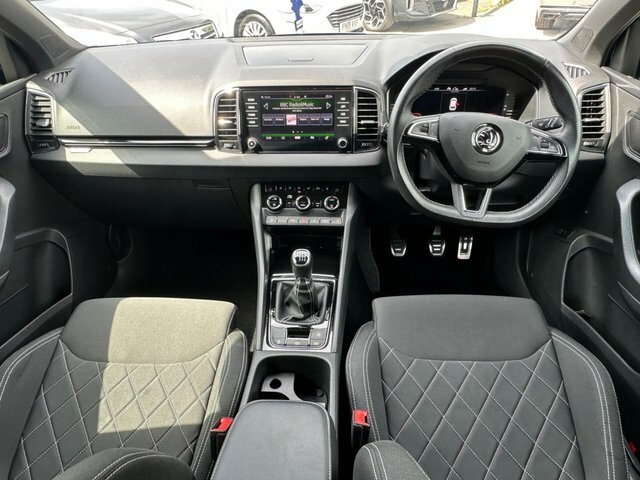 Skoda Karoq 1.5 Tsi Act Sportline Suv Euro 6 YG69FAS Blue #3
