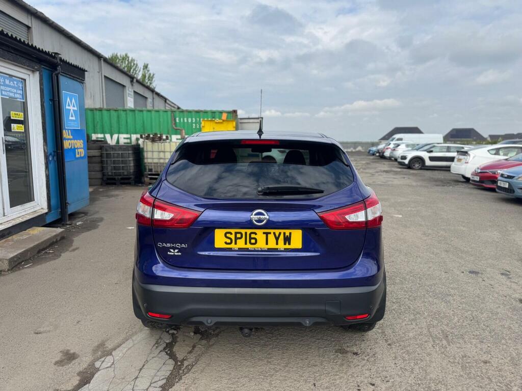 Nissan Qashqai Suv 1.6 Dig-t N-connecta 2Wd Euro 6 Ss 201 SP16TYW Blue #5