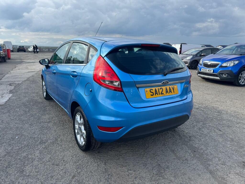 Ford Fiesta Hatchback 1.4 Zetec 201212 Blue #4