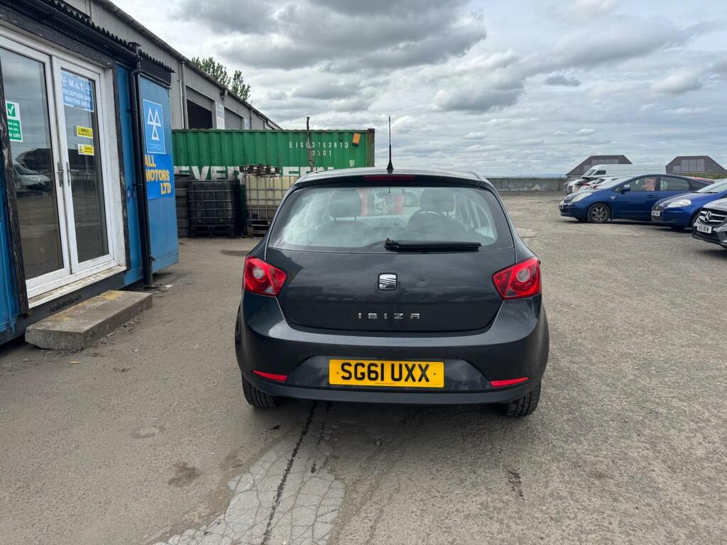 Seat Ibiza Hatchback 1.2 12V S Euro 5 Ac 201161 SG61UXX Grey #5