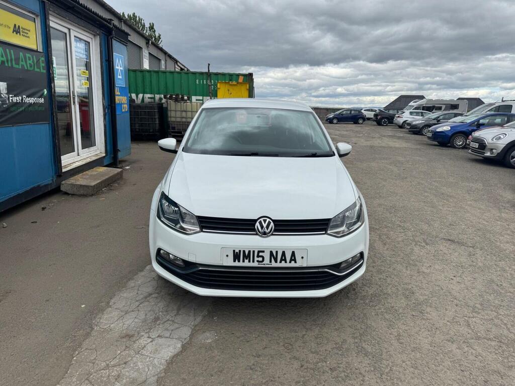 Volkswagen Polo Hatchback 1.0 Bluemotion Tech Se Euro 6 Ss White