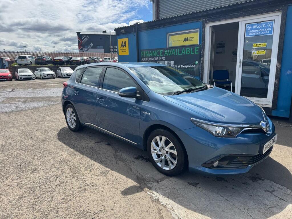 Toyota Auris Hatchback 1.8 Vvt-h Business Edition Cvt Euro 6 S SH66DWL Blue #2