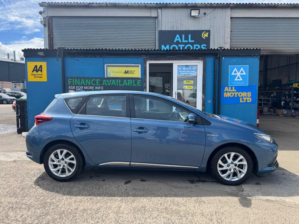 Toyota Auris Hatchback 1.8 Vvt-h Business Edition Cvt Euro 6 S SH66DWL Blue #5