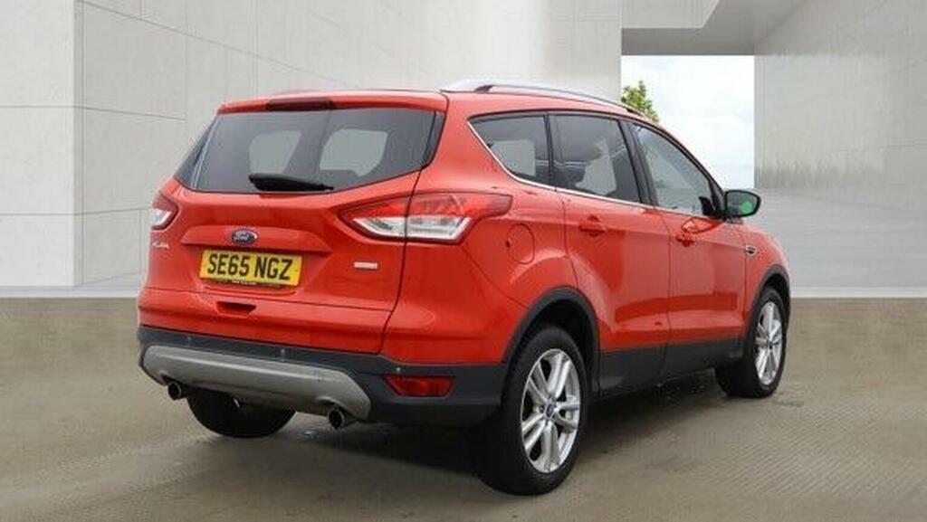 Ford Kuga Suv 1.5T Ecoboost Titanium X 2Wd Euro 6 Ss SE65NGZ Red #4