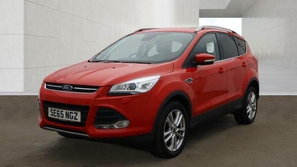 Ford Kuga Suv 1.5T Ecoboost Titanium X 2Wd Euro 6 Ss SE65NGZ Red #2