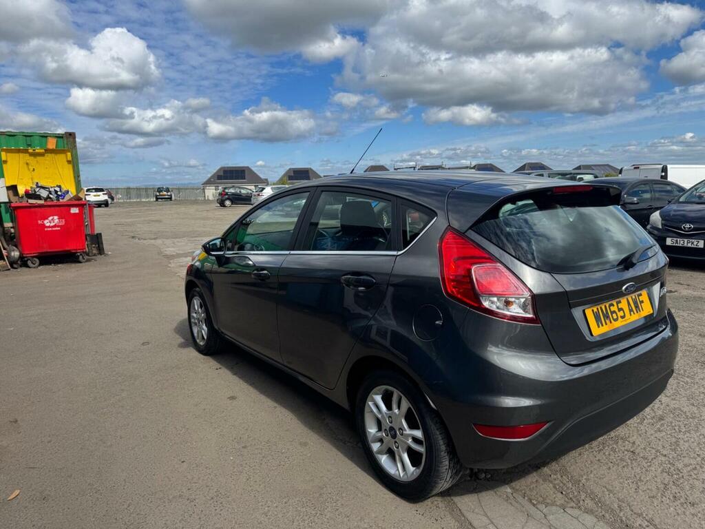 Ford Fiesta Hatchback 1.25 Zetec Euro 6 201665 WM65AWF Grey #4