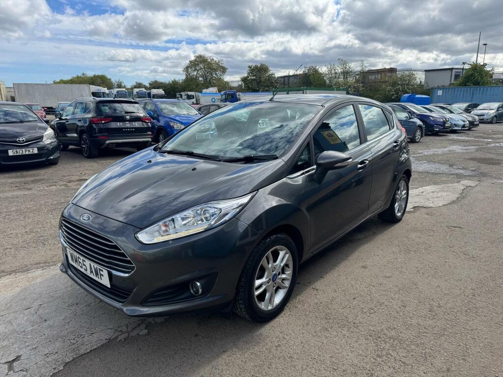 Ford Fiesta Hatchback 1.25 Zetec Euro 6 201665 WM65AWF Grey #3