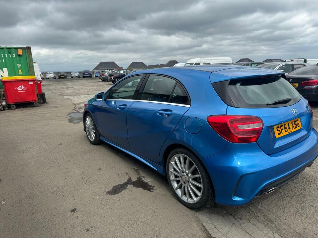 Mercedes-Benz A Class Hatchback 1.5 A180 Cdi Amg Sport Euro 5 Ss SF64XBG Blue #4