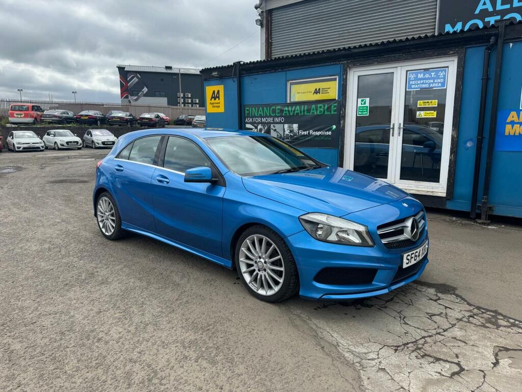 Mercedes-Benz A Class Hatchback 1.5 A180 Cdi Amg Sport Euro 5 Ss SF64XBG Blue #2