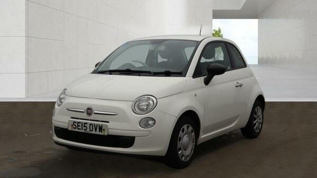 Fiat 500 Hatchback 1.2 Pop Euro 6 Ss 201515 SE15OVW White #2