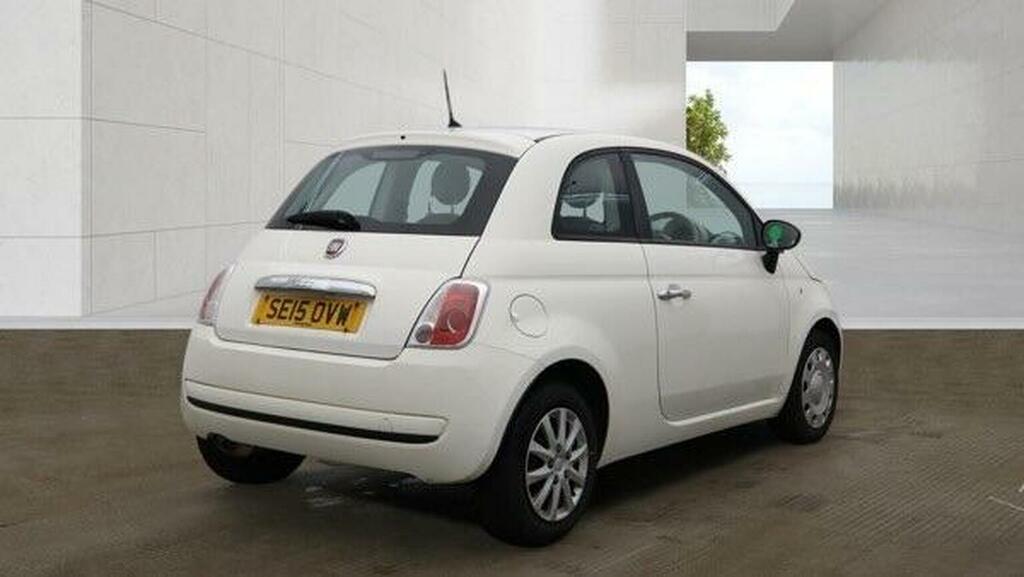 Fiat 500 Hatchback 1.2 Pop Euro 6 Ss 201515 SE15OVW White #4