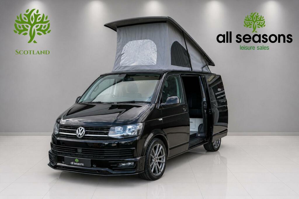 Volkswagen Campervan Swb Highline Campervan With A Reimo Awning Black