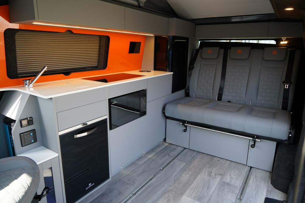Volkswagen Campervan Swb Campervan With Tailgate, Led Lights, Re Grey #2