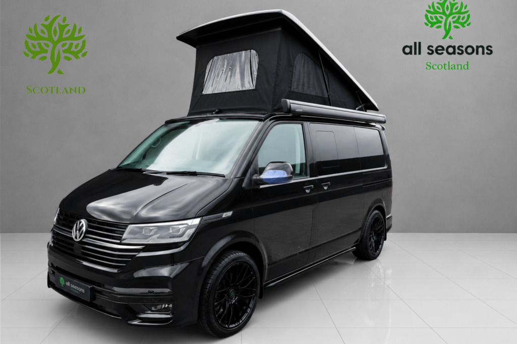 Volkswagen Campervan Swb Dsg Highline Campervan With Tailgate, Detachab Black