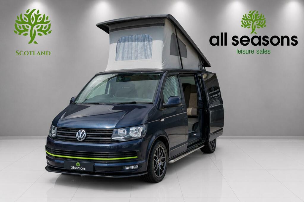 Volkswagen Campervan Swb Highline Campervan With Tailgate, Singl Blue