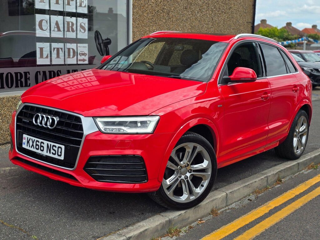 Audi Q3 2.0 Tfsi S Line Plus S Tronic Quattro Euro 6 Ss KX66NSO Red #6
