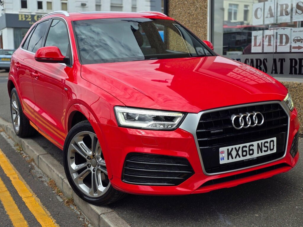 Audi Q3 2.0 Tfsi S Line Plus S Tronic Quattro Euro 6 Ss Red