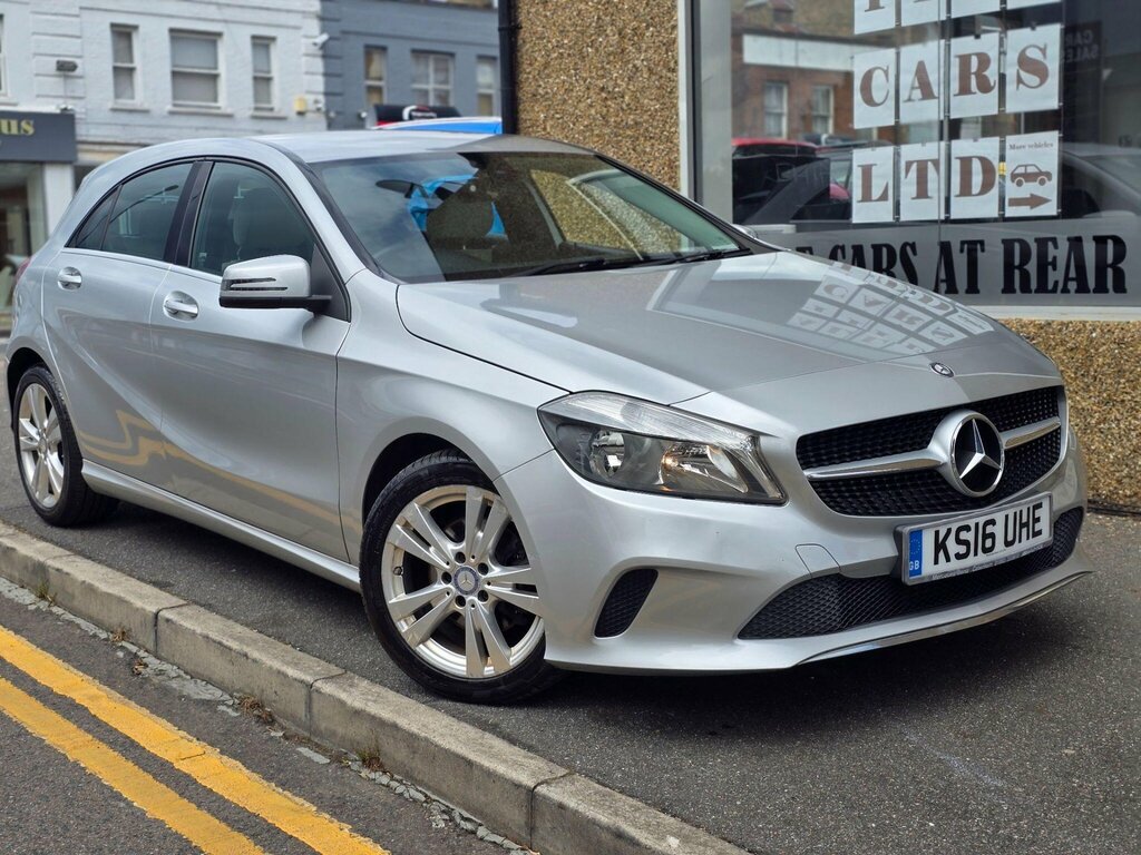 Mercedes-Benz A Class 1.6 A180 Sport 7G-dct Euro 6 Ss KS16UHE Silver #3