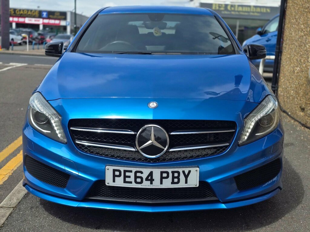 Mercedes-Benz A Class 1.6 A200 Amg Sport 7G-dct Euro 6 Ss PE64PBY Blue #4