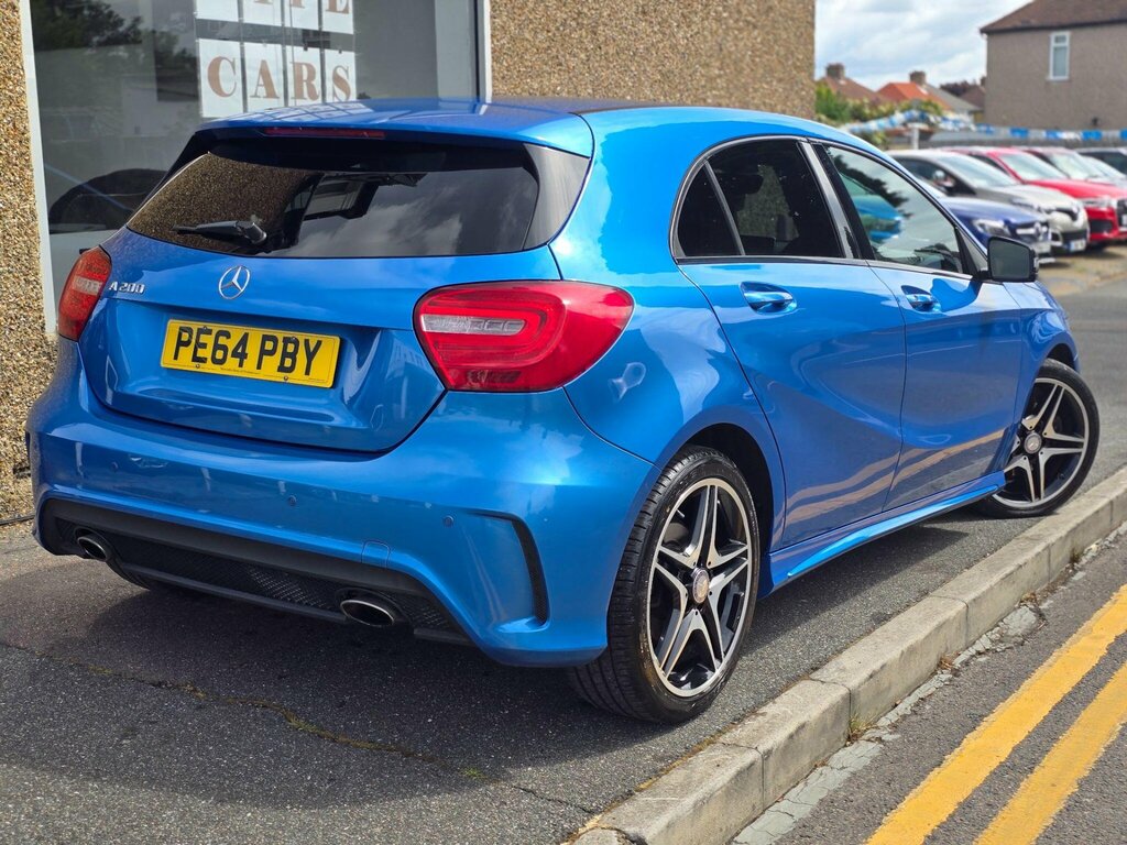 Mercedes-Benz A Class 1.6 A200 Amg Sport 7G-dct Euro 6 Ss PE64PBY Blue #6