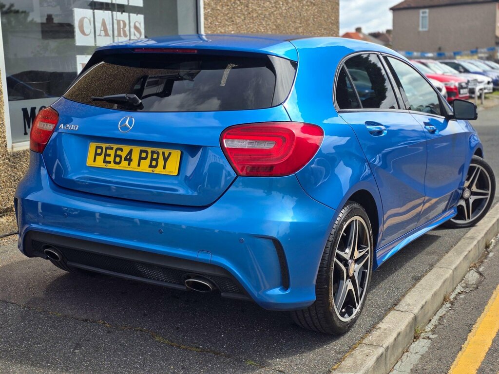Mercedes-Benz A Class 1.6 A200 Amg Sport 7G-dct Euro 6 Ss PE64PBY Blue #5