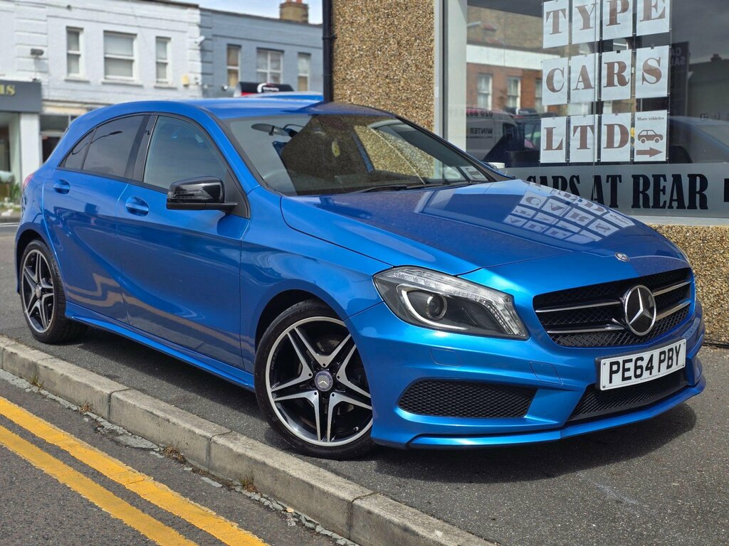 Mercedes-Benz A Class 1.6 A200 Amg Sport 7G-dct Euro 6 Ss PE64PBY Blue #3